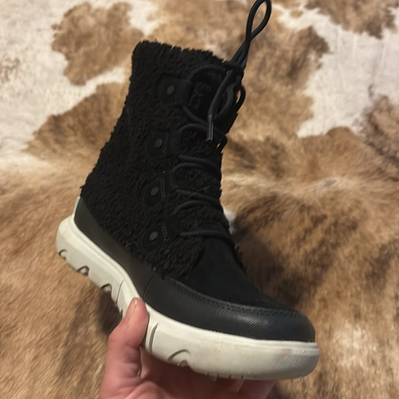 Sorel Explorer Next Joan Cozy Boots Black - Picture 5 of 8